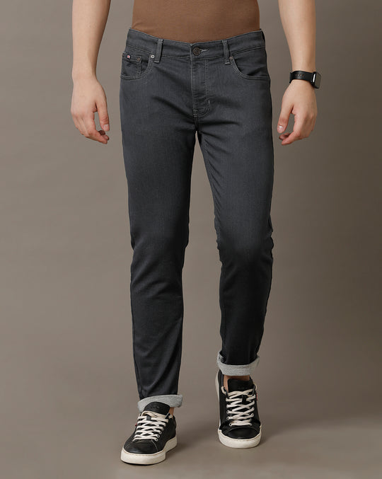 Double Two Slim Fit Grey Jeans