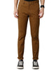 Golden Brown Solid Casual Cotton Trouser - Double Two