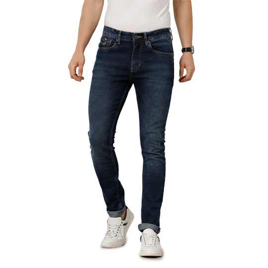 Blue solid Jeans Lean Fit