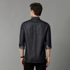 Load image into Gallery viewer, Elephant Grey Solid With Westerns Yoke Denim Shirts