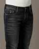 Double Two Slim Fit Black Jeans