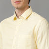 Load image into Gallery viewer, Lemon Yellow Structure Casual Shirt