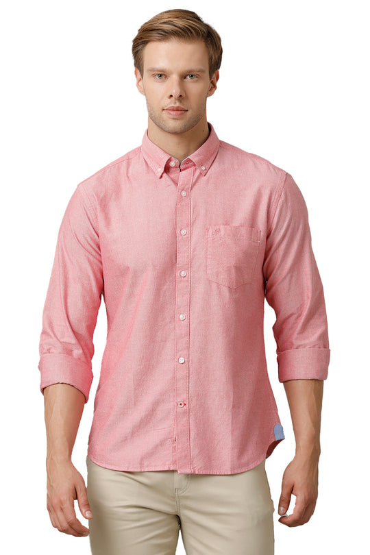 Corel Solid Casual Shirt