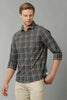 Red & Green Checks Cotton Shirt