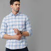 Sky Blue Checks Shirt