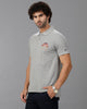 Grey Future Classic Solid Polo T-Shirts