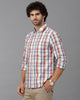 Blue Checks Plain Weave Shirt