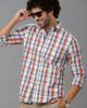 Blue Checks Plain Weave Shirt