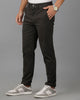 Lean Fit Cross Pocket Solid Light Grey Cotton Trouser