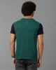 Green Fashion Printed Cotton Crew Neck T-Shirt