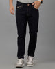 Double Two Knitted Dobby Solid Blue Denim