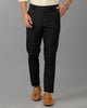 Grey Formal Checks Cotton Lycra Trouser