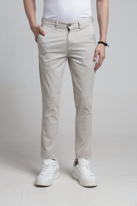 Mens Cross Pocket Solid Trouser