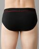 Double Two Men’s Mid Waist Solid Briefs Pack of -1