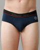 Double Two Men’s Mid Waist Solid Briefs Pack of -1