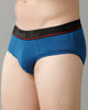 Double Two Men’s Mid Waist Solid Briefs Pack of -1