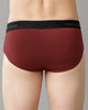 Double Two Men’s Mid Waist Solid Briefs Pack of -2