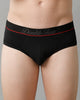 Double Two Men’s Mid Waist Solid Briefs Pack of -2