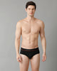 Double Two Men’s Mid Waist Solid Briefs Pack of -2