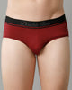 Double Two Men’s Mid Waist Solid Briefs Pack of -2