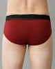 Double Two Men’s Mid Waist Solid Briefs Pack of -2