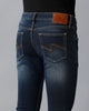 Double Two Men Solid Lean Fit Jeans - Double Two