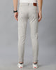 Load image into Gallery viewer, Silver Solid Casual Cotton Trouser - Double Two