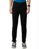 Load image into Gallery viewer, Black Dobby Solid Casual Cotton Trouser - Double Two