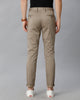 Load image into Gallery viewer, Dark Sand Solid Casual Cotton Trouser - Double Two