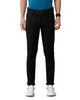 Load image into Gallery viewer, Solid Black Casual Cotton Trouser - Double Two