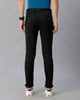 Load image into Gallery viewer, Solid Black Casual Cotton Trouser - Double Two