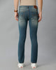 Load image into Gallery viewer, Mid Blue Whisker Brushed Tinted Casual Denim - Double Two