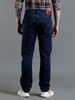 Men Solid  Whisker Dark Blue Denim