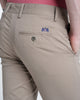 Mens Cross Pocket Khaki Solid Trouser