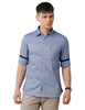 Load image into Gallery viewer, Royal Blue Solid Casual Shirt - Double Two