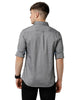 Grey Solid Casual Shirt - Double Two