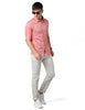 Load image into Gallery viewer, Pink Solid Casual Shirt - Double Two