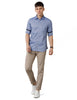 Load image into Gallery viewer, Royal Blue Solid Casual Shirt - Double Two