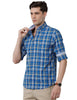 Maroon Checks Slim Fit Shirt - Double Two