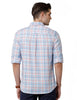 Load image into Gallery viewer, LightBlue Checks Slim Fit Shirt - Double Two