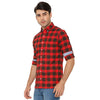 Load image into Gallery viewer, Double Two Men Slim Fit Checks Button down collar Casual shirt  210