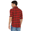 Load image into Gallery viewer, Double Two Men Slim Fit Checks Button down collar Casual shirt  210