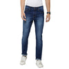 Blue Solid Jeans Slim Fit - Double Two