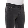Double two Men Solid Grey Fashion Slim Fit Jeans