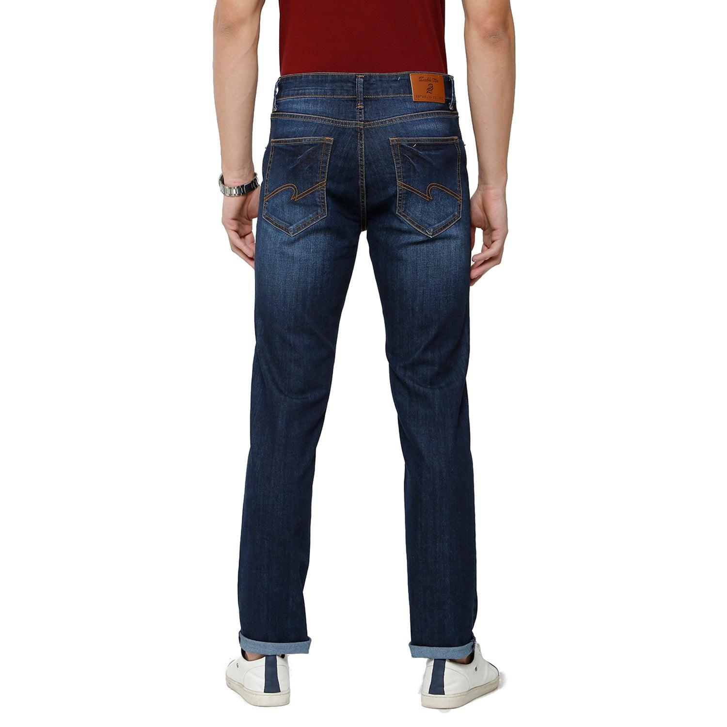 Double Two Slim Fit Men Blue Jean  237