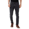 Load image into Gallery viewer, Double Two Slim Fit Men Black Jean  221