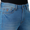 Load image into Gallery viewer, Blue Solid Lean Fit Denim - Double Two