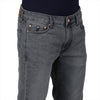 Load image into Gallery viewer, Double Two Men Solid Grey Lean Fit Denim