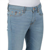 Load image into Gallery viewer, Double Two Men Solid Light Blue Lean Fit Denim