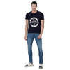 Load image into Gallery viewer, Double Two Men Solid Blue Lean Fit Denim